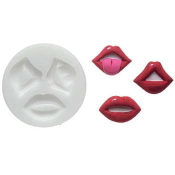 Silikomart Sugarflex Kiss Silicon Mould